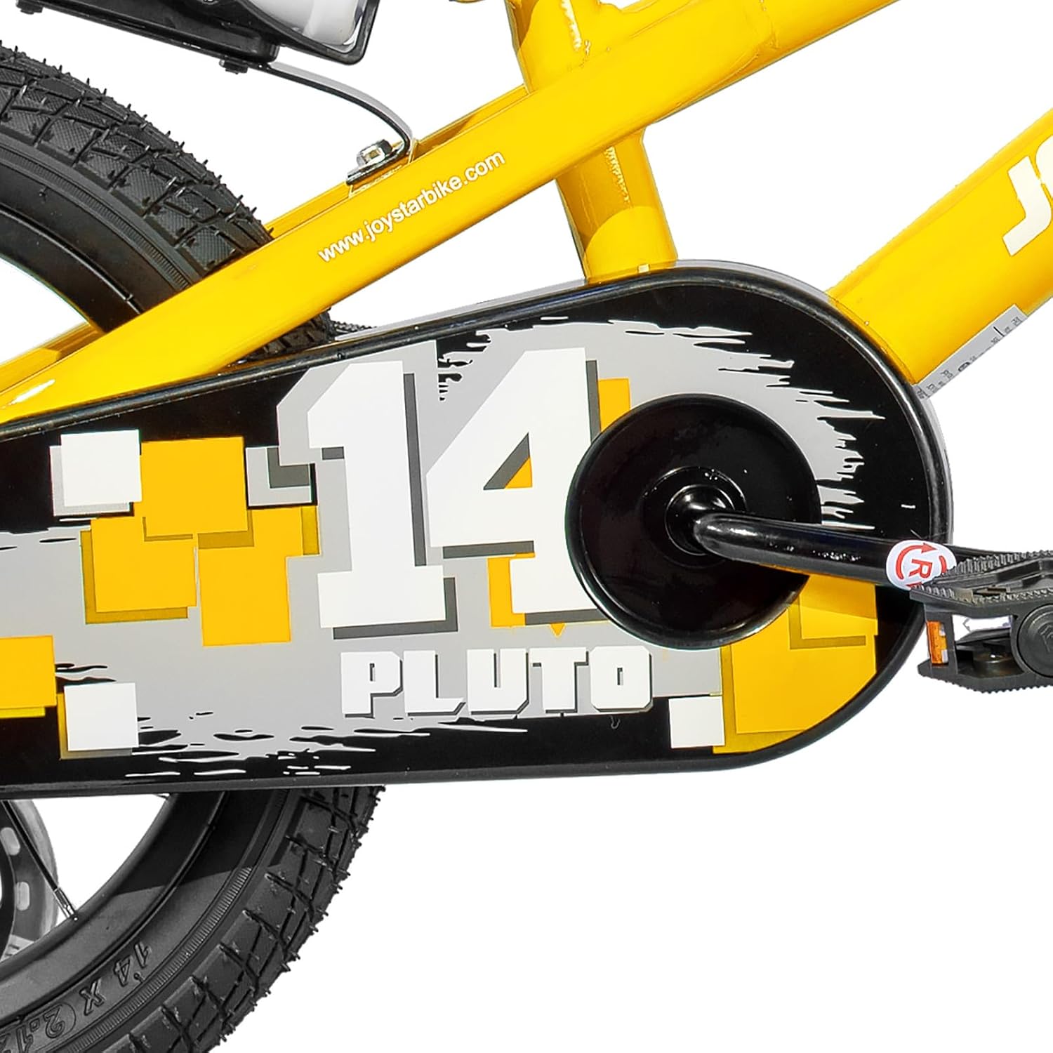 🌲Christmas Sale🎅 JOYSTAR Pluto 12 14 16 18 20 Inch Kids Bike with Light Up Training Wheels, Kids' Bicycle for Boys Girls Age 3-12 Years