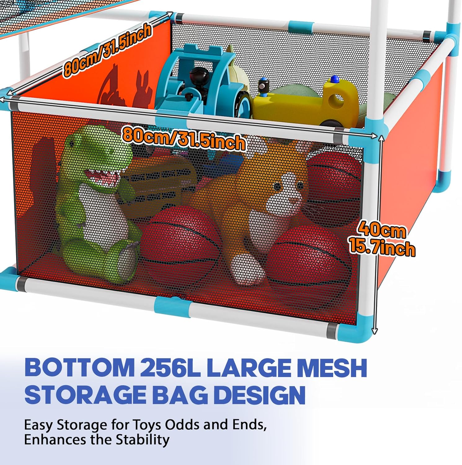 2-Player Arcade Basketball Game Set,Upgraded Indoor Hoop with LED Light Electronic Scoreboard 4 Balls,Carnival Games Sports Toys Kids 3-12 for Home Party Backyard Outdoor Boys Girls Toddlers Gifts