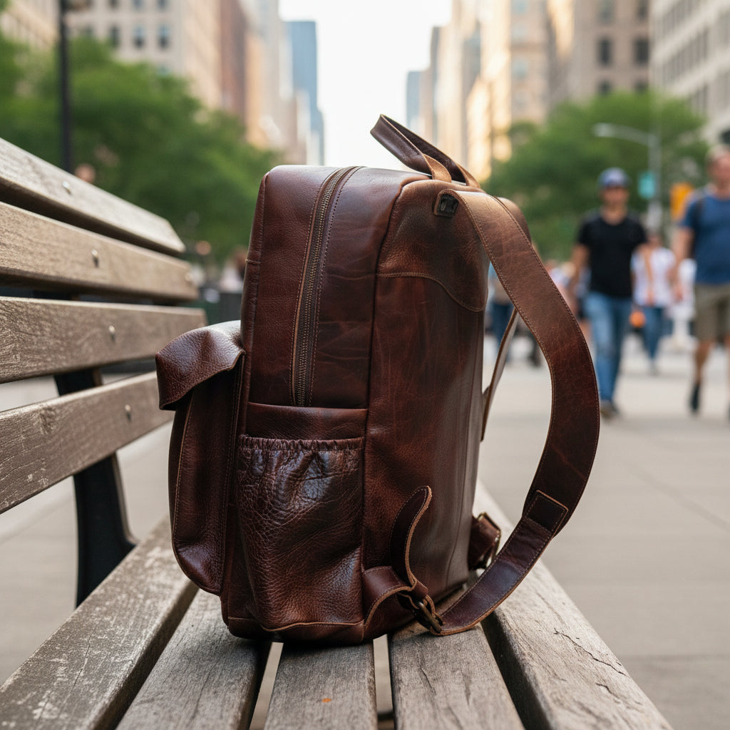 ⏰🔥[Buy 1 Get 1 Free] The ultimate everyday bag , Crafted from 100% full-grain leather, it’s durable and strong, specifically designed to stand up to everyday use and abuse.