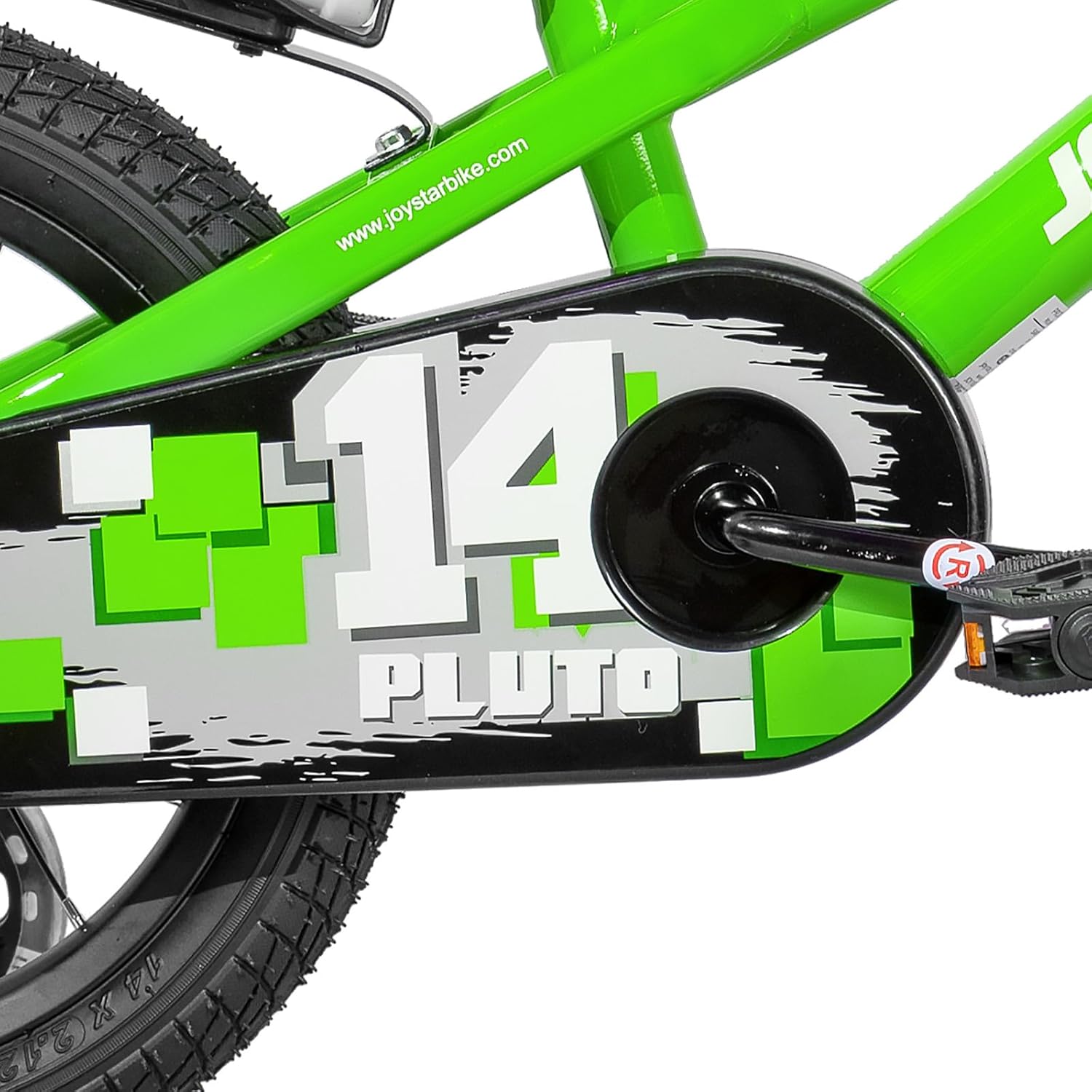 🌲Christmas Sale🎅 JOYSTAR Pluto 12 14 16 18 20 Inch Kids Bike with Light Up Training Wheels, Kids' Bicycle for Boys Girls Age 3-12 Years