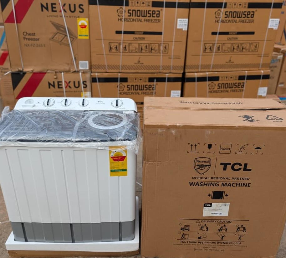 ⏰ Price reduced by 80% today 🎊Tcl 10.5kg Twin Tub Washing Machine - Delivery in 2-3 days, free shipping.😍