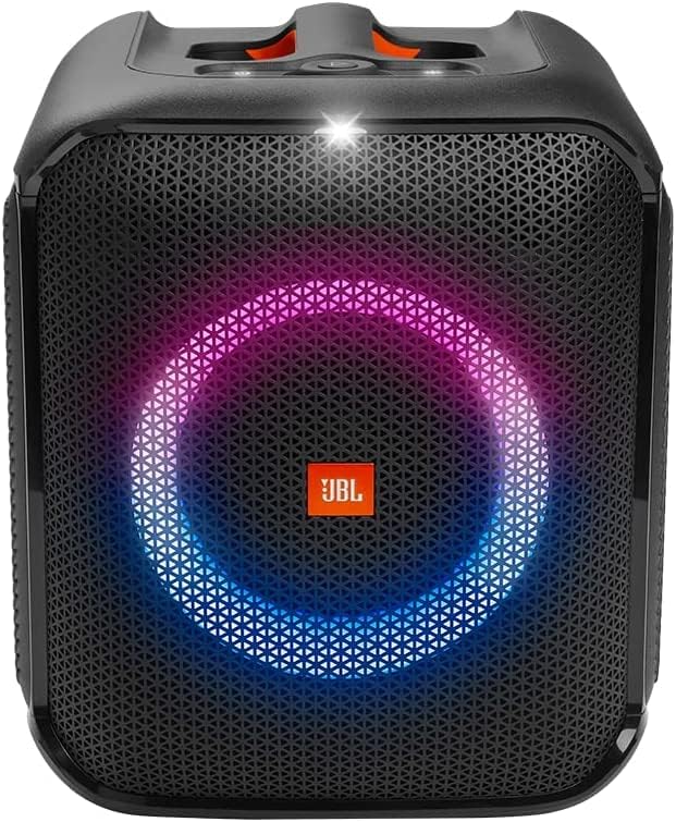 🔥😍 (Speaker + Case + microphone ) JBL Partybox Encore Essential: 100W Sound, Built-in Dynamic Light Show, and Splash Proof Design