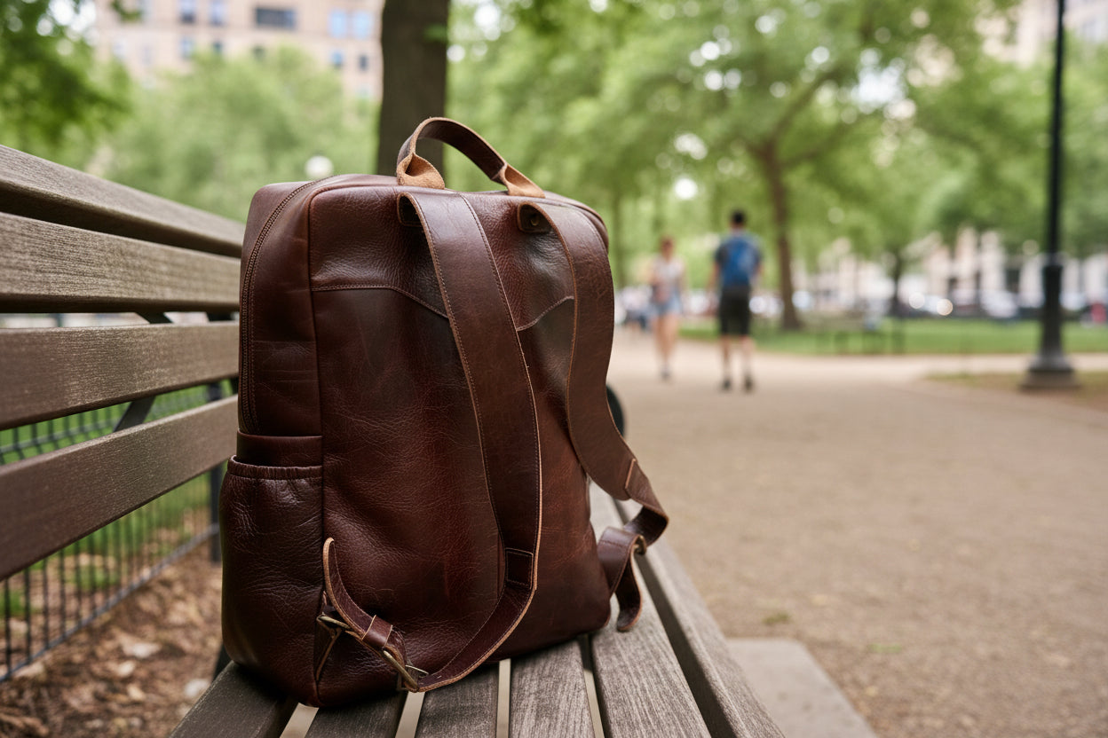 ⏰🔥[Buy 1 Get 1 Free] The ultimate everyday bag , Crafted from 100% full-grain leather, it’s durable and strong, specifically designed to stand up to everyday use and abuse.