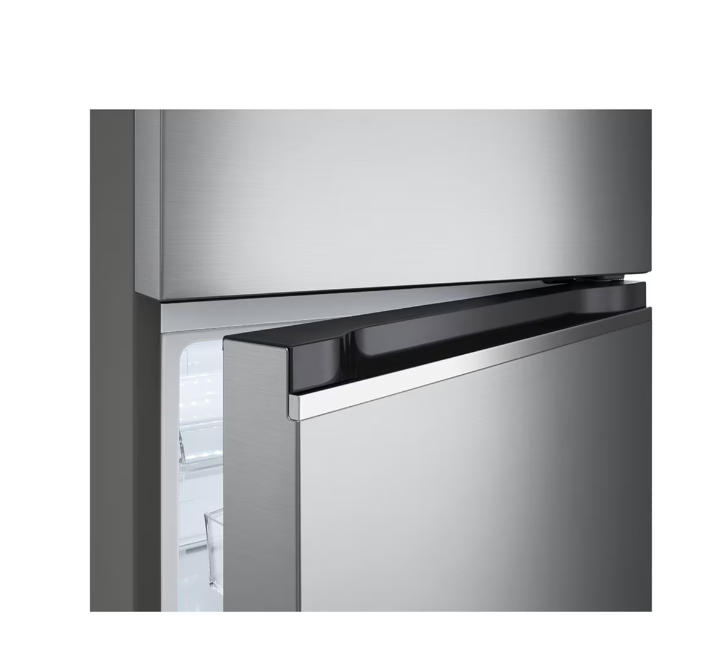 🎉【Today's Special Price】260L Top Freezer Fridge in Platinum Silver Steel, Cool pac