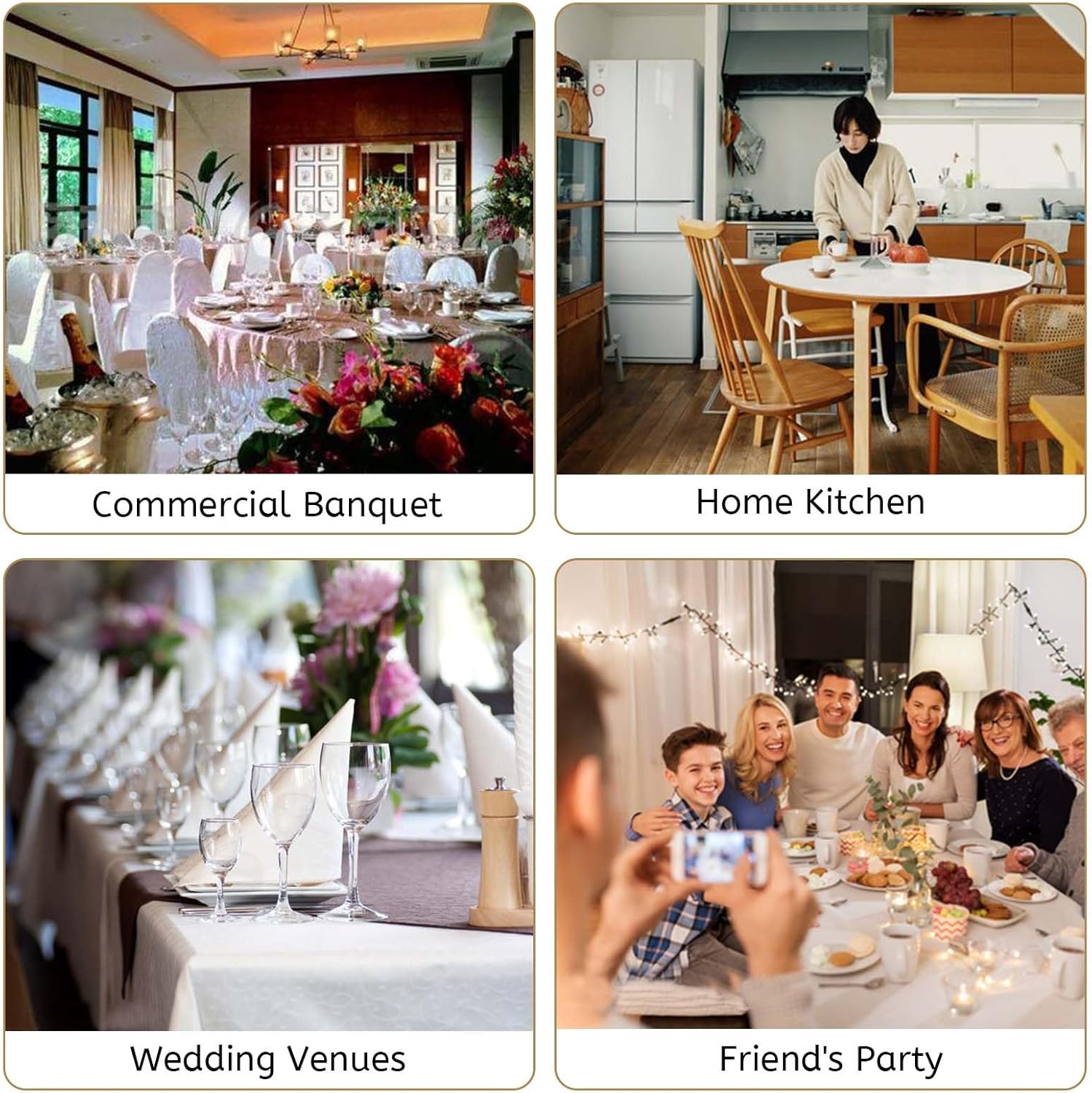 😍【Buy 1 Get 1 Free】Wooden Folding Dining Table With 4 Wheels Round Foldable Kitchen Table Space Saving Dining Table Vintage Expandable Dining Table For 6 Dining Room Tables Banquet Tables For Gatherings Meeting