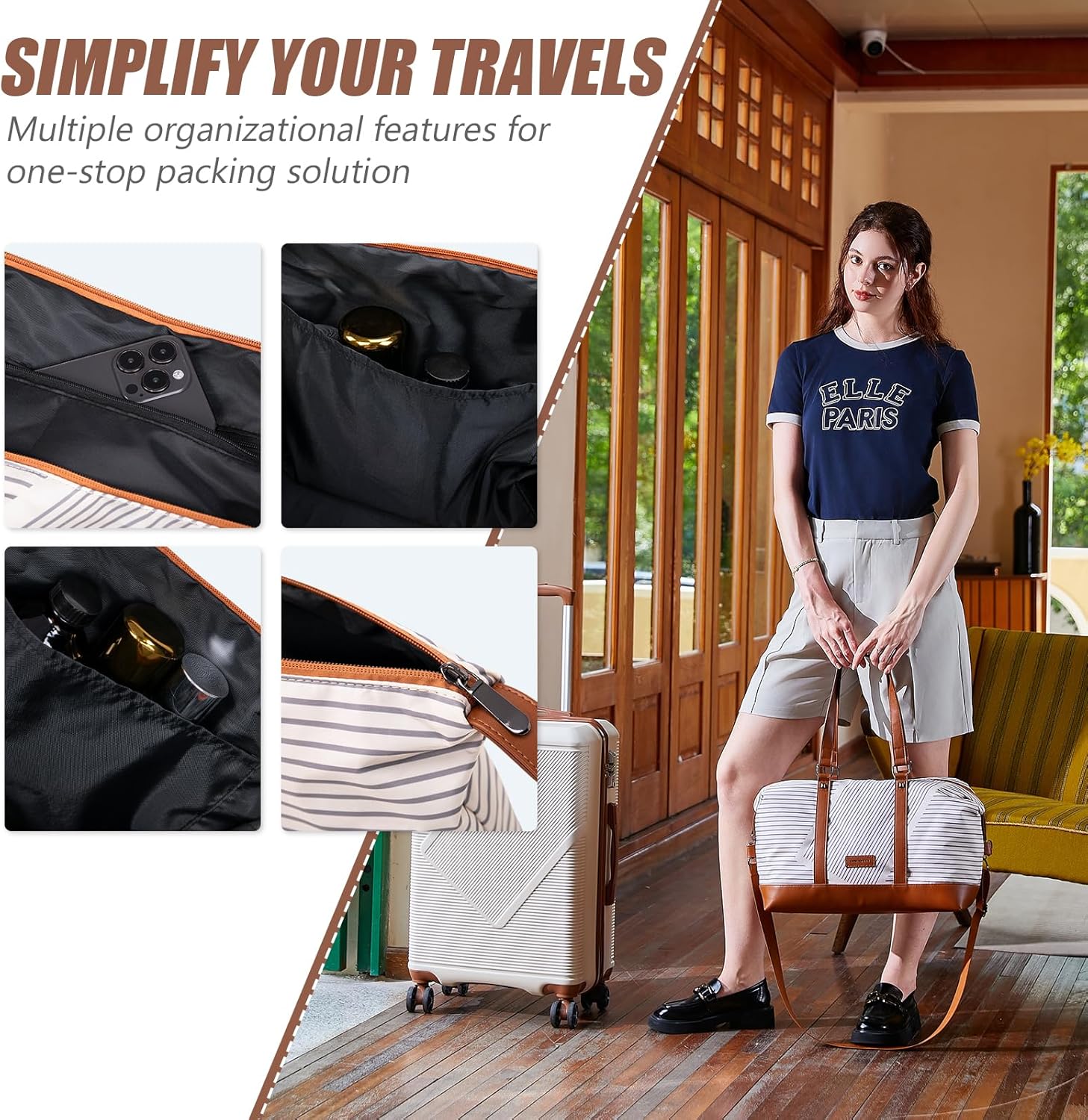 🎊【Local shipping, last day special price】CONCEPTEN Luggage Sets 5 Piece, Suitcases With Wheels, Lightweight Travel Luggage Set With TSA Lock, ABS Hardshell Carry On Suitcase Set