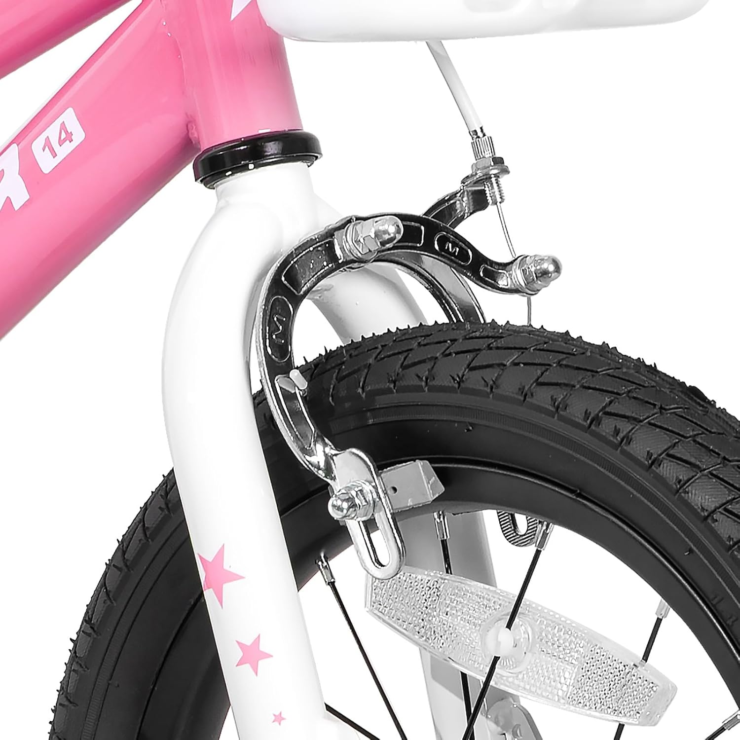 🌲Christmas Sale🎅 JOYSTAR Pluto 12 14 16 18 20 Inch Kids Bike with Light Up Training Wheels, Kids' Bicycle for Boys Girls Age 3-12 Years