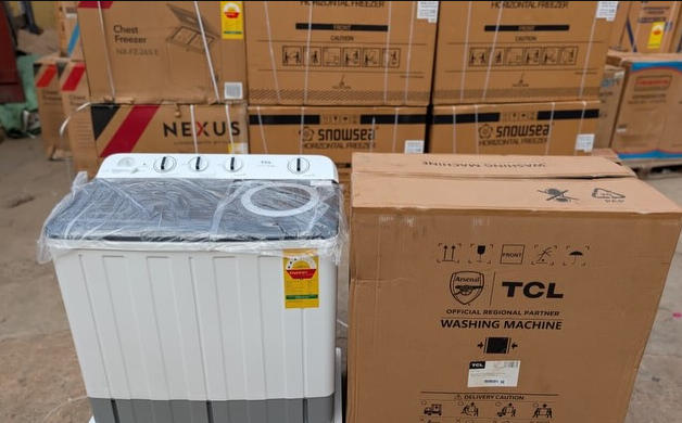 ⏰ Price reduced by 80% today 🎊Tcl 10.5kg Twin Tub Washing Machine - Delivery in 2-3 days, free shipping.😍