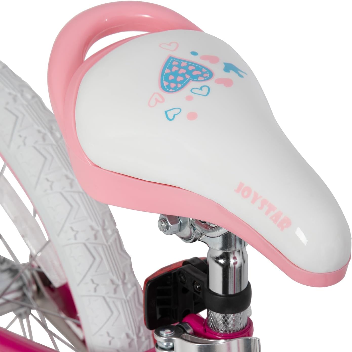 🌲Big clearance sale🎅 JOYSTAR Angel Girls Bike for Toddlers and Kids Ages 2-13 Years Old, 12 14 16 18 20 Inch Kids Bike with Training Wheels & Basket, 20 24 Inch Girls Bicycle with Handbrake & Kickstand