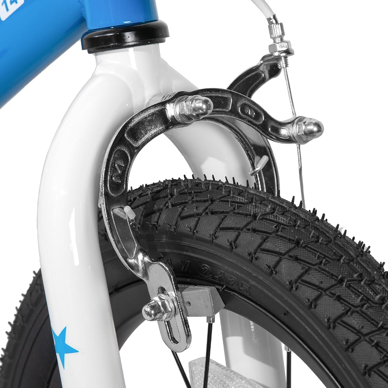 🌲Christmas Sale🎅 JOYSTAR Pluto 12 14 16 18 20 Inch Kids Bike with Light Up Training Wheels, Kids' Bicycle for Boys Girls Age 3-12 Years