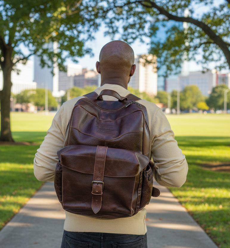 ⏰🔥[Buy 1 Get 1 Free] The ultimate everyday bag , Crafted from 100% full-grain leather, it’s durable and strong, specifically designed to stand up to everyday use and abuse.