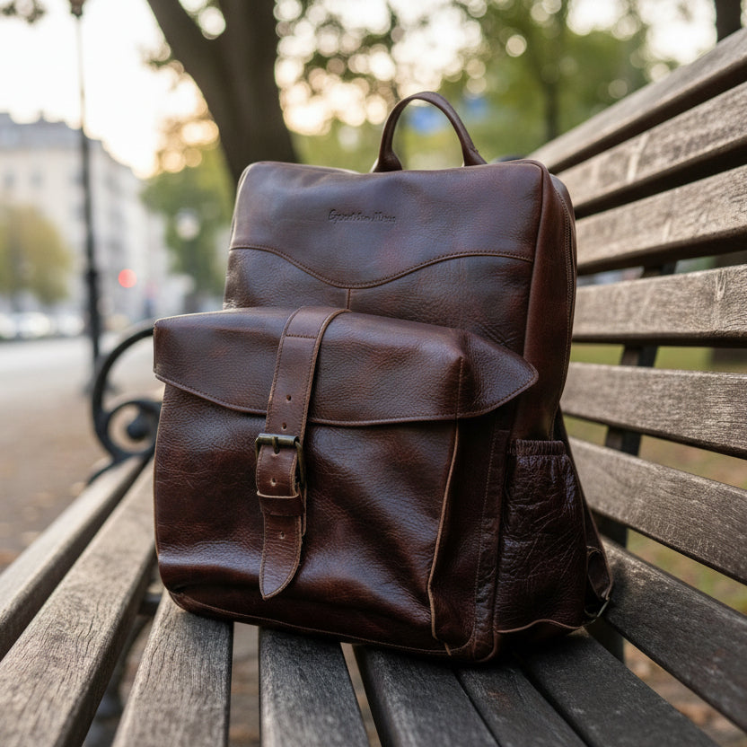 ⏰🔥[Buy 1 Get 1 Free] The ultimate everyday bag , Crafted from 100% full-grain leather, it’s durable and strong, specifically designed to stand up to everyday use and abuse.