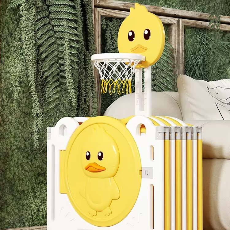 Safe Indoor Home Playpen for Babies Baby-Safe Plastic Fence Guard for Living Room Crawling Mat Indoor Play Space