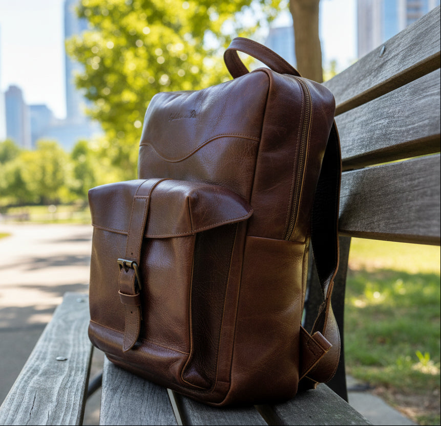 ⏰🔥[Buy 1 Get 1 Free] The ultimate everyday bag , Crafted from 100% full-grain leather, it’s durable and strong, specifically designed to stand up to everyday use and abuse.
