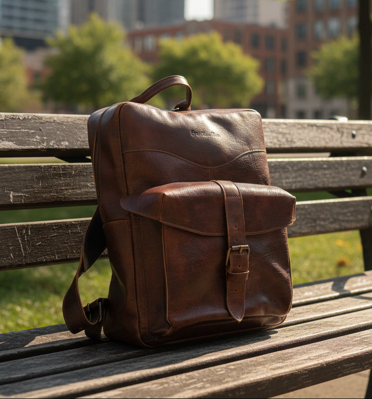 ⏰🔥[Buy 1 Get 1 Free] The ultimate everyday bag , Crafted from 100% full-grain leather, it’s durable and strong, specifically designed to stand up to everyday use and abuse.