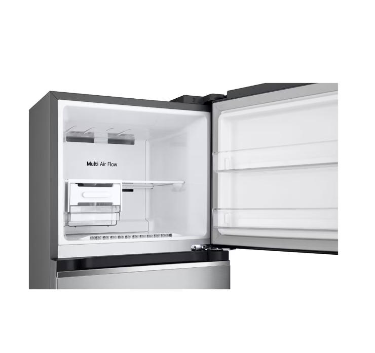 🎉【Today's Special Price】260L Top Freezer Fridge in Platinum Silver Steel, Cool pac