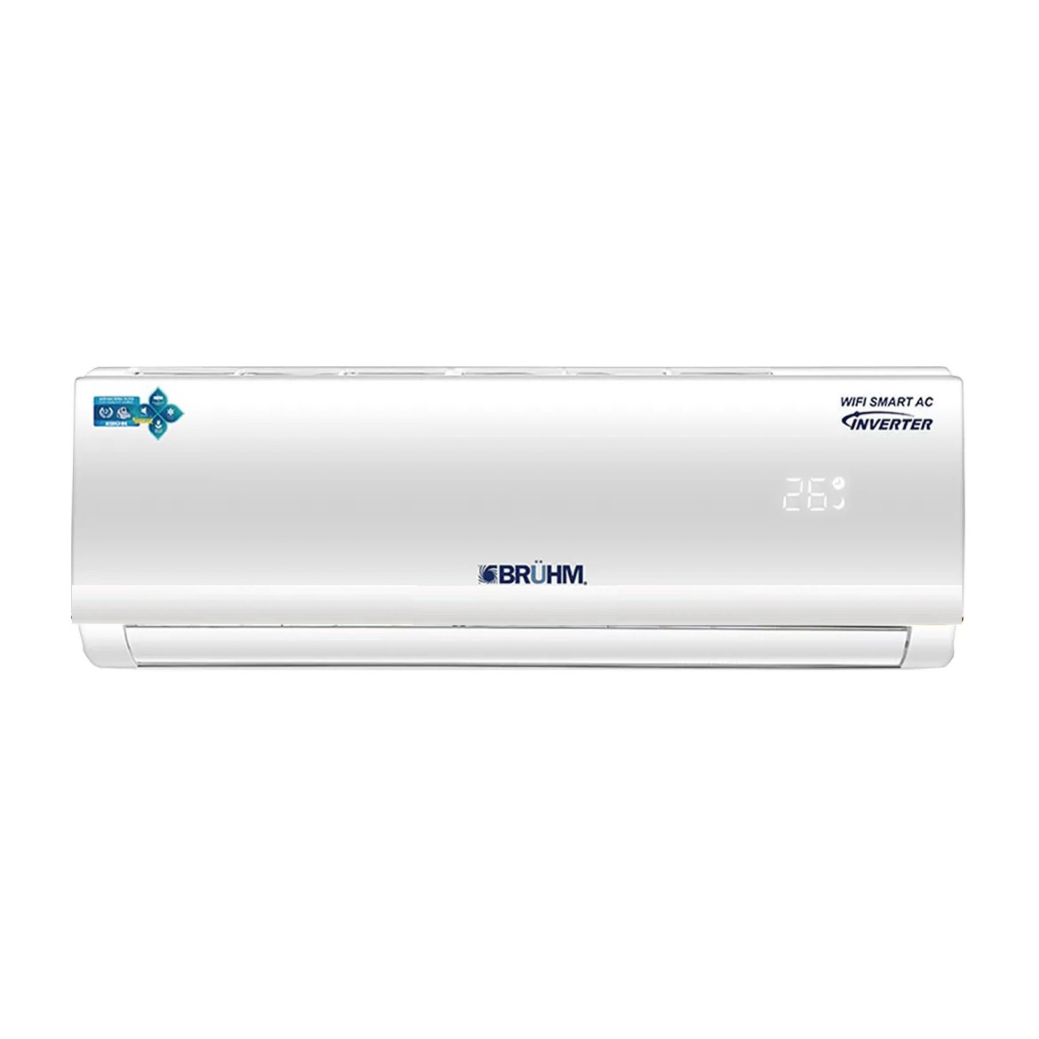 【🎄 20 Units Only! Kitchenandbeyond Holiday Offers Begin!】BRUHM 2.0 HP INVERTER SPLIT AIR CONDITIONER - BAS-18ICXW - INVERTER AC