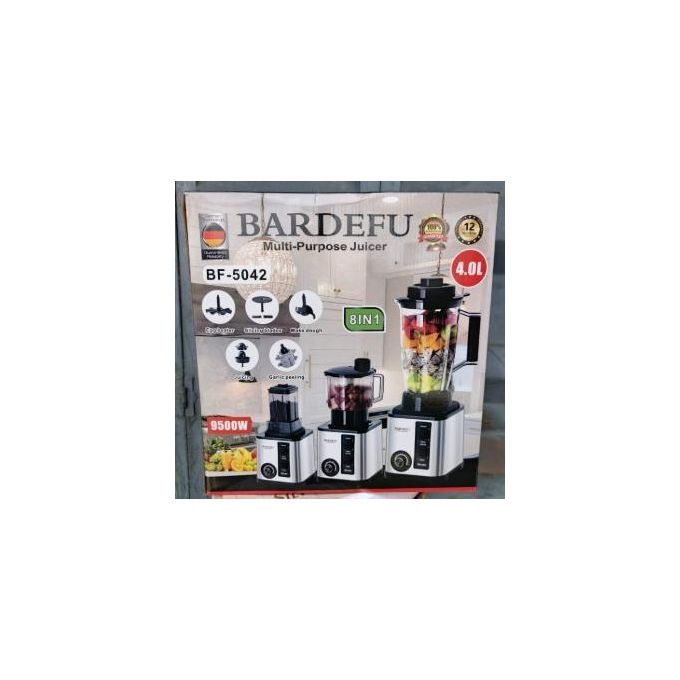 BARDEFU 8-in-1 Multi-Purpose Countertop Blender & Juicer