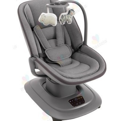 Mastela Deluxe Multi-Motion Baby Cradle | 360° Smart Swing with App & Remote Control