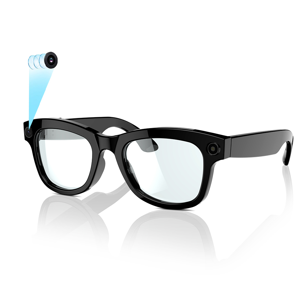 AI Smart Glasses Electronics Dual Camera Real Time AI Translation HD 1080P Video Voice Assistant