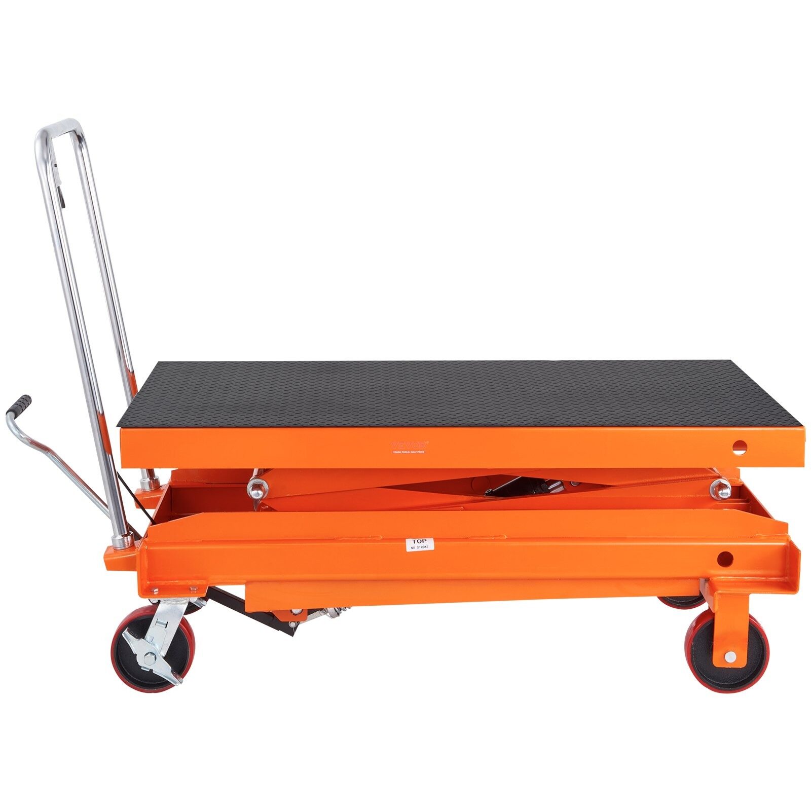 【Special promotion, only 5 units left】Hydraulic Lift Table Cart, Hydraulic Scissor Cart for Material Handling and Transportation