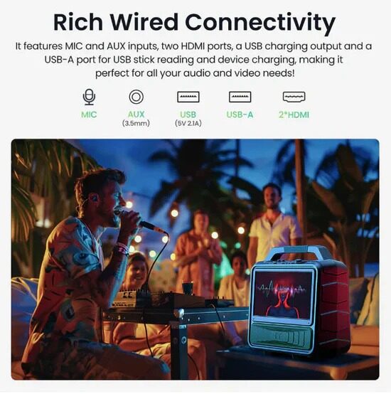 Fun On the Go! 🎮 Portable All-in-One Entertainment Hub