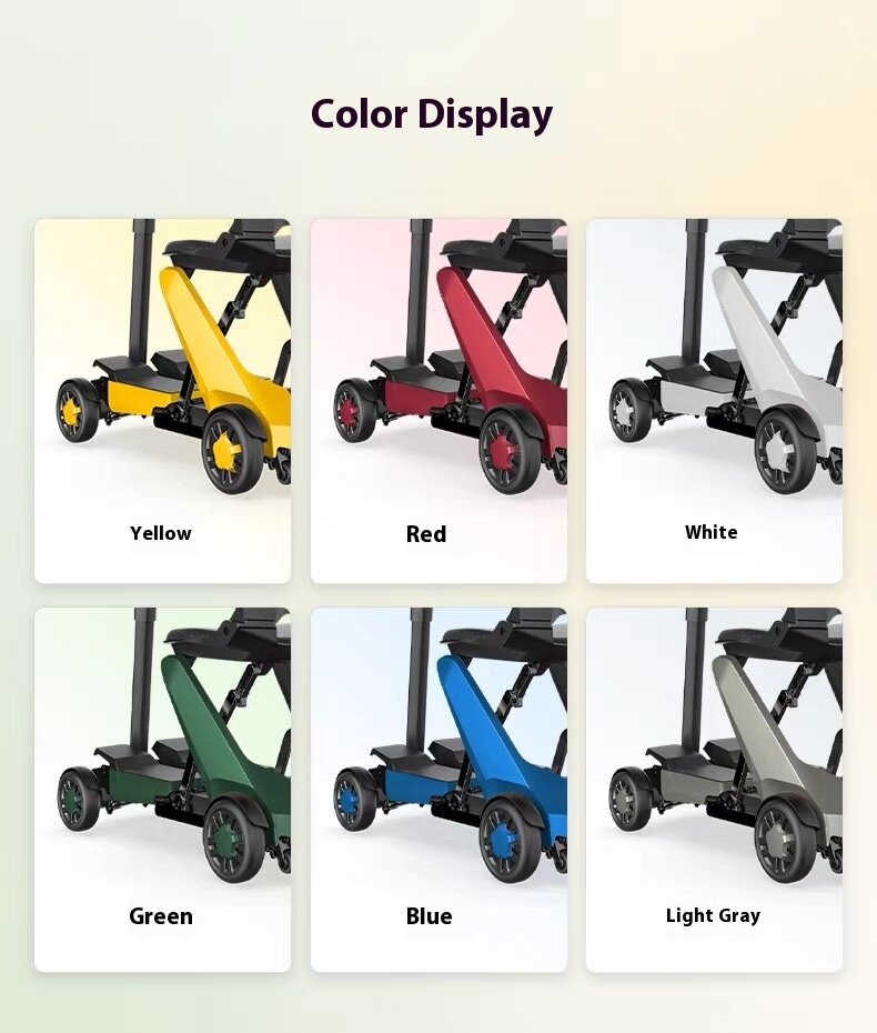 Exclusive Flash Sale: Automatic Folding Power Mobility Scooter with the Electromagnetic Brake Scooter