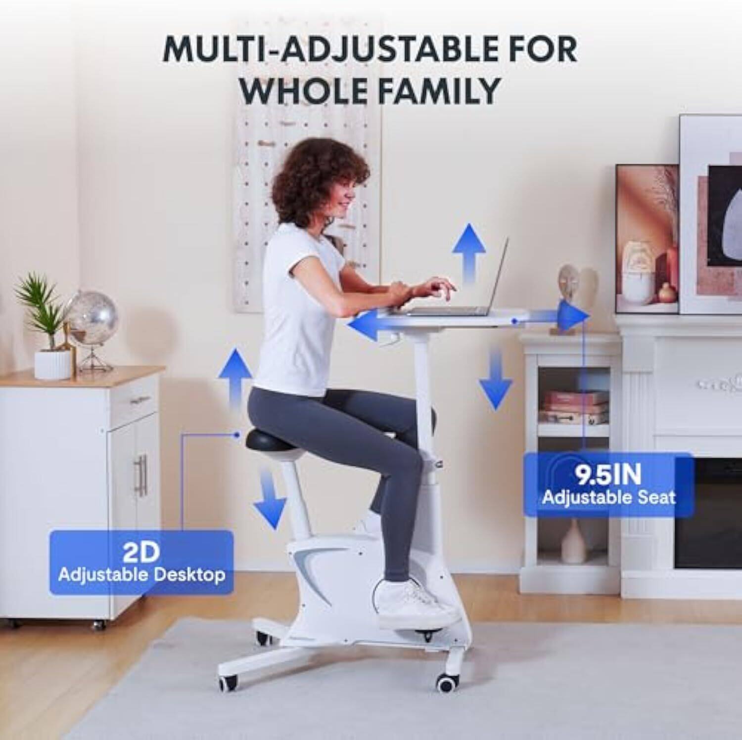 💥Last 50 units 💥3 in 1 Exercise Bike with Desk