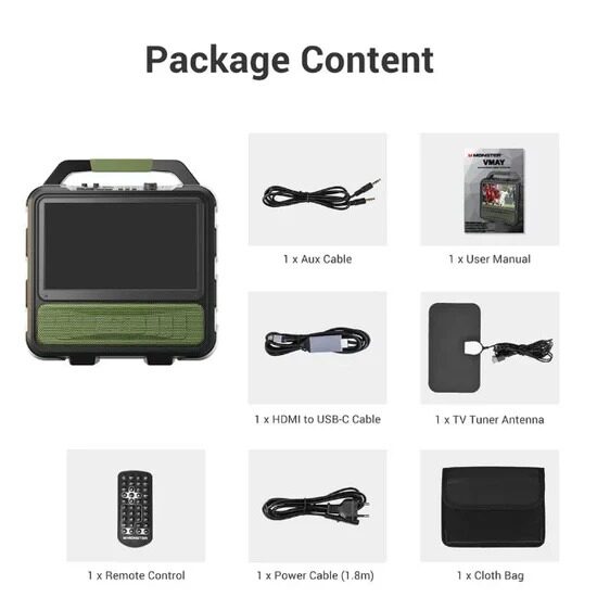 Fun On the Go! 🎮 Portable All-in-One Entertainment Hub
