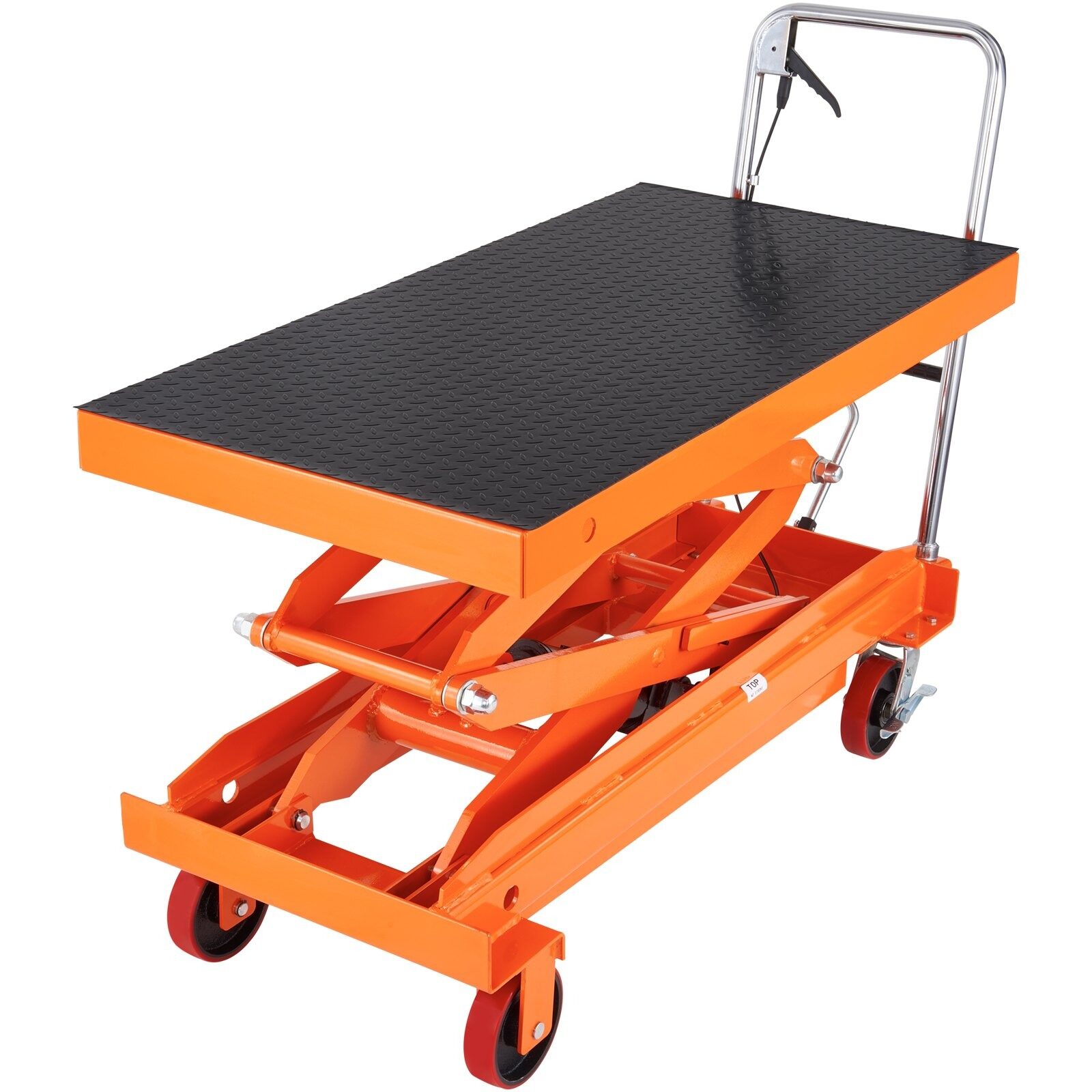 【Special promotion, only 5 units left】Hydraulic Lift Table Cart, Hydraulic Scissor Cart for Material Handling and Transportation
