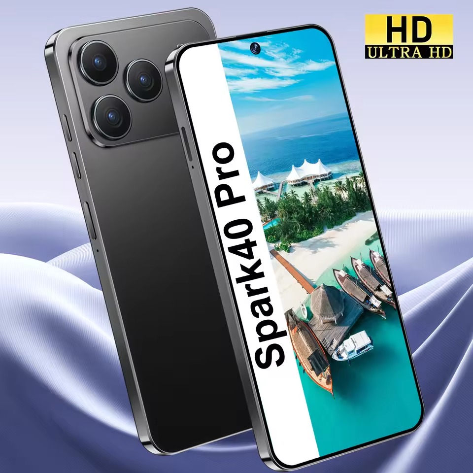 🔥Last Day For Clearance⚡ 5G Mobiles Spark40 Pro Tecno Big Memory Cellphones Android Smartphone Phone With 2 SIM Cards