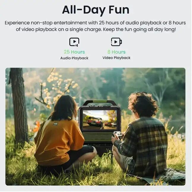 Fun On the Go! 🎮 Portable All-in-One Entertainment Hub