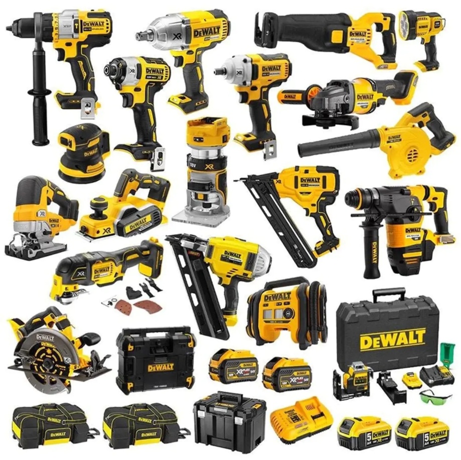 💥Clearance Sale🔥DEWALT 20-VOLT MAX LITHIUM ION BEST CORDLESS COMBO KIT (24-TOOL)