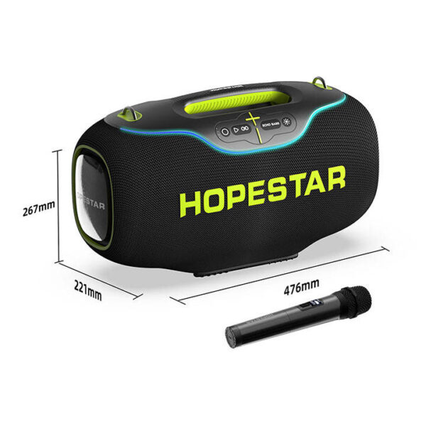 ⚡Last Day For Clearance⚡HOPESTAR A80 350W High-Quality Portable Speaker with RGB Wireless Subwoofer
