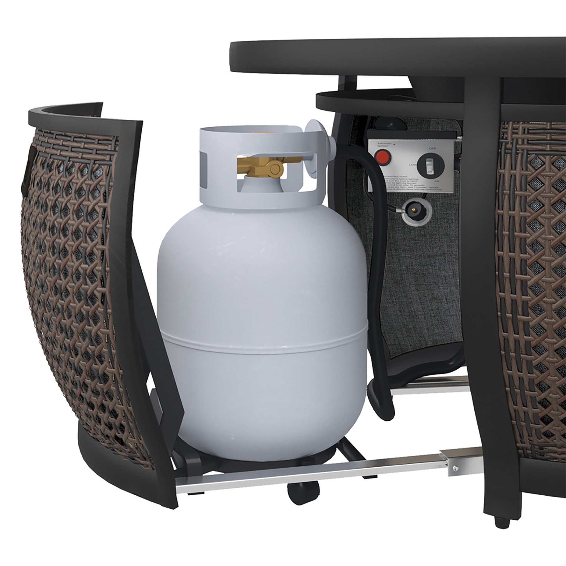 💥Limited Quantity💥—Agio Vermont 5-piece Fire Chat Set