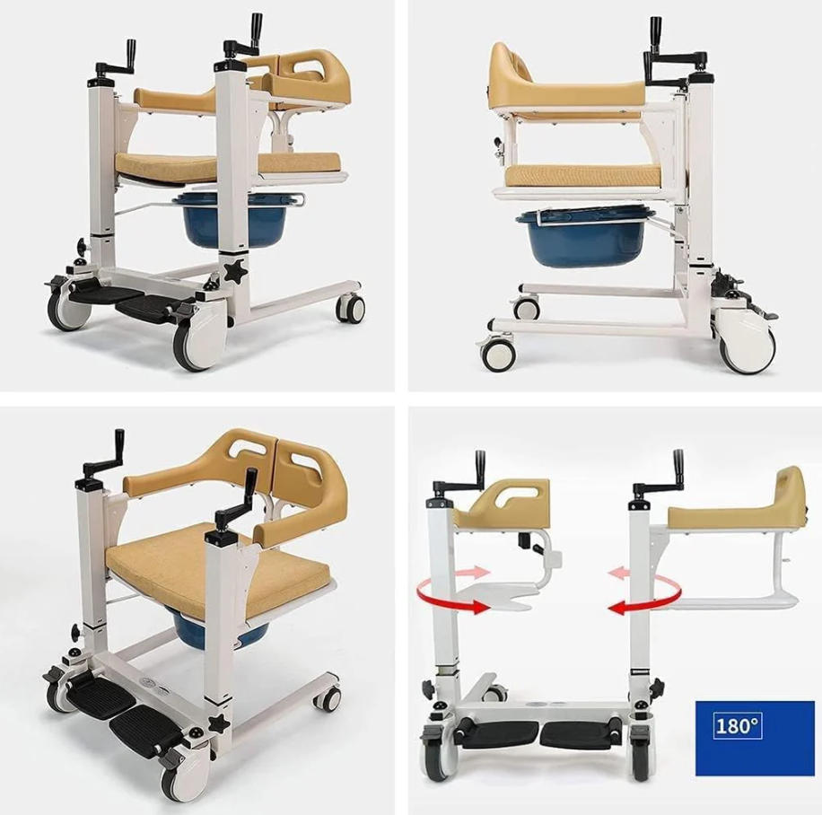 🎉[MTN user exclusive price] Elderly Patient Transfer Lift Handicapped Wheelchair