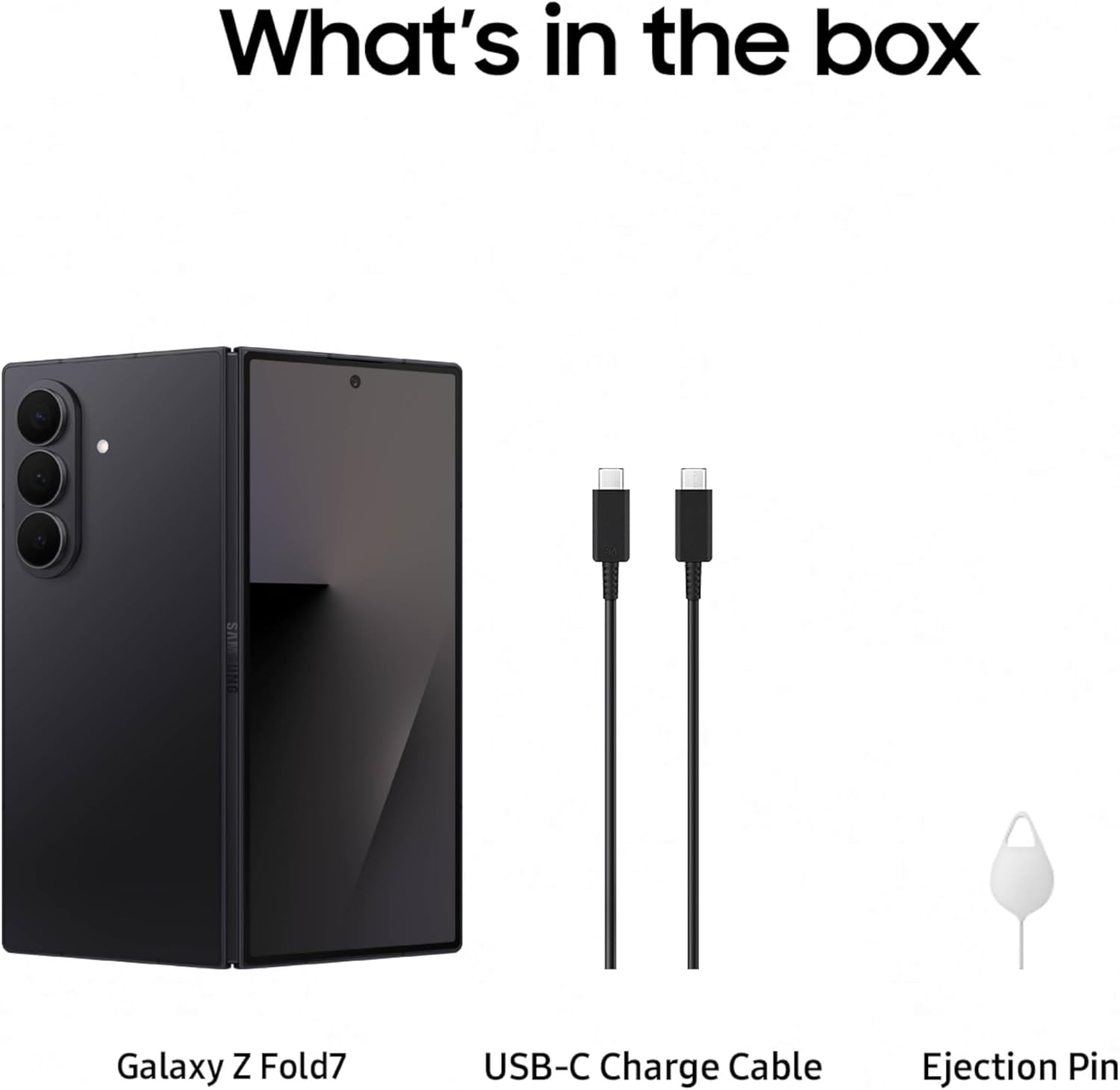 🔥 Samsung Galaxy Z Fold7 Cell Phone, 512GB AI Smartphone, Unlocked Android, AI Photo Edits, Large Screen, Long Battery Life, 2025, US 1 Yr Manufacturer Warranty, Blue Shadow