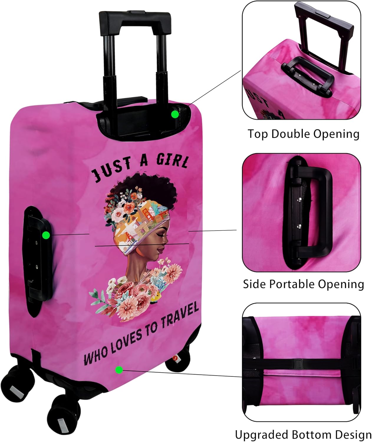 😍😍😍【Buy 1 Get 2 Free】hswosnas 3 piece suitcase set travel ❗