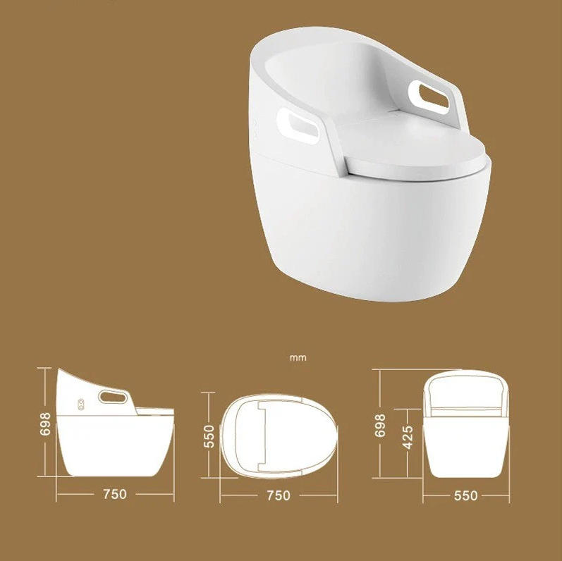 🎉[MTN user exclusive price] Fully Automatic Smart Floor-Mounted Toilet ！