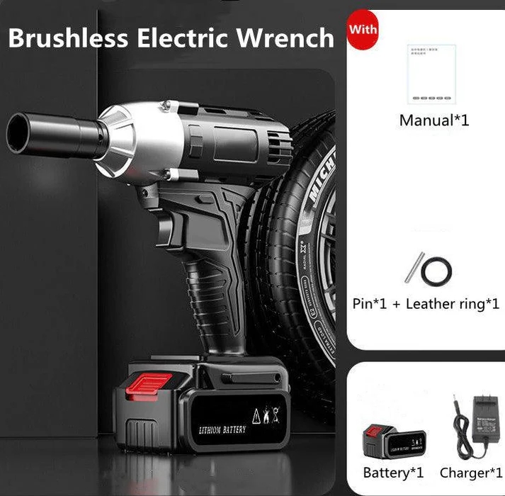 🔥Hot sale🔥(65% discount) Brushless electric screwdriver- Powerful, without brush wear!