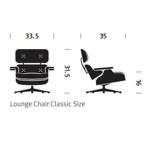 ⚡Limited time offer, buy 1 get 1 free 😍Eames Lounge Chair and Ottoman