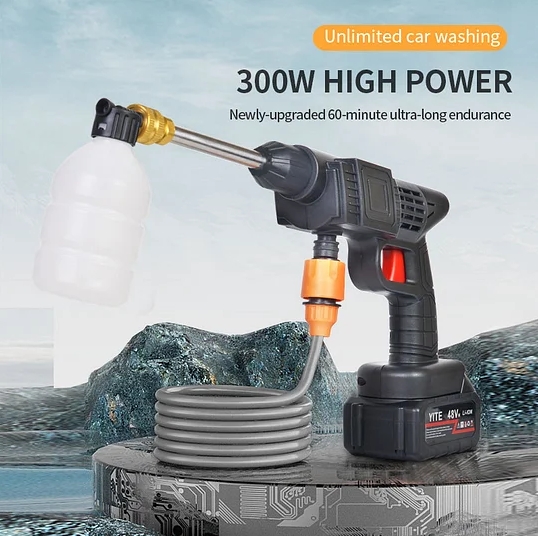 ❤️‍🔥[24-hour delivery+Last Day sale]Promotional discount of 50% Cordless portable high pressure spray water gun