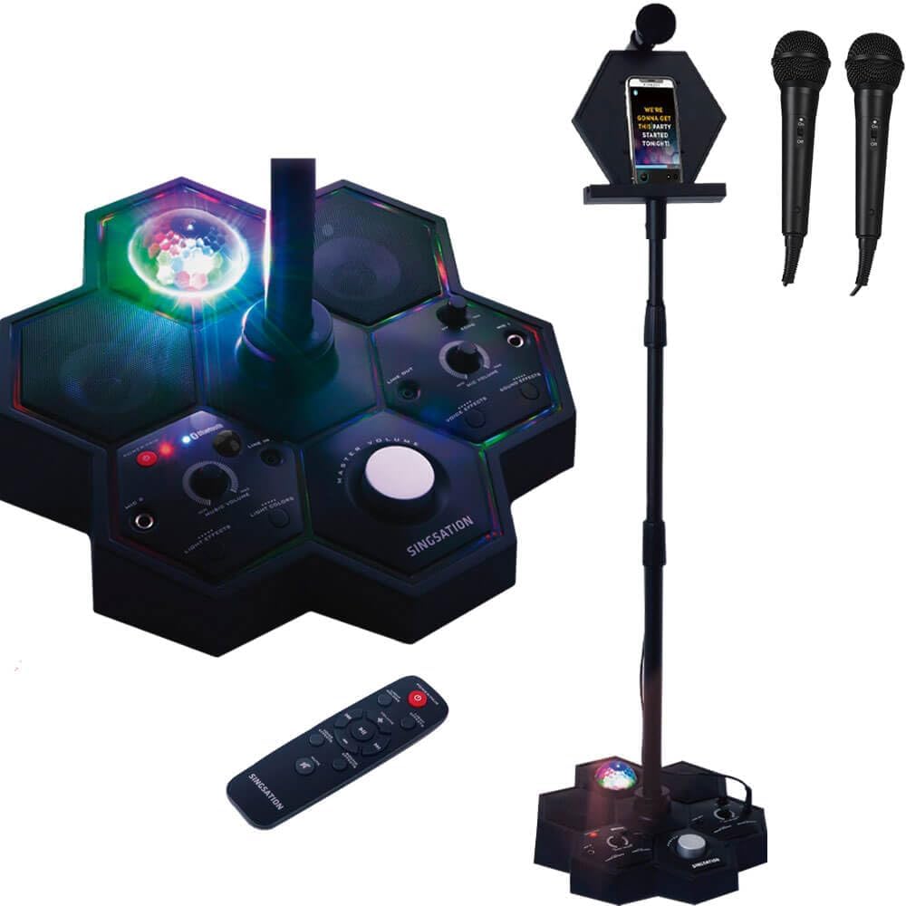 🔥Karaoke Machine - Singsation All-in-One Karaoke System & Party Machine - Performer Speaker w/Bluetooth Microphone Sing Stand - No CDs! - Kids or Adults. YouTube Your Favorite Karaoke Videos & Songs😍😍😍