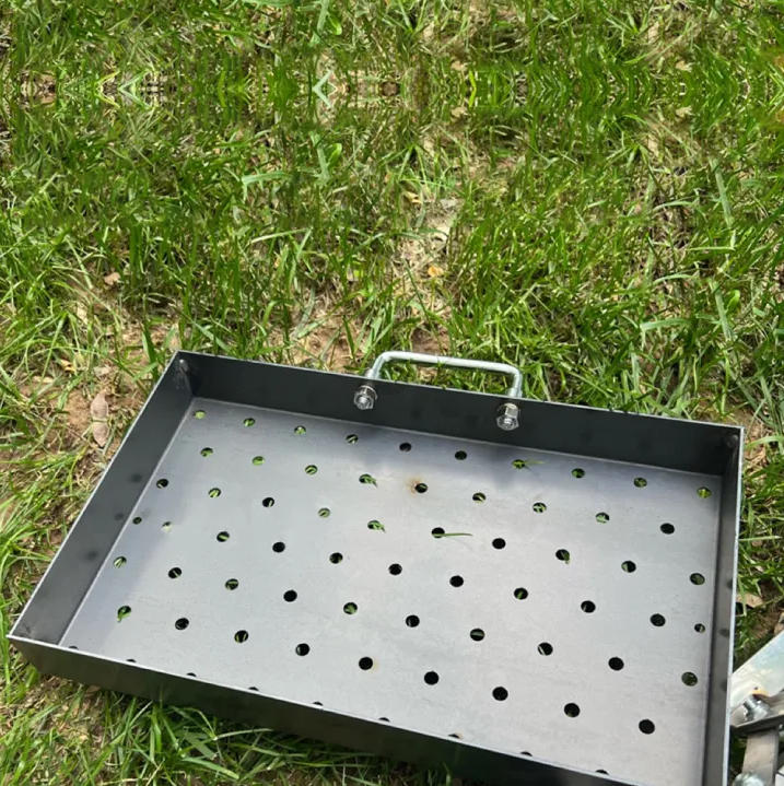 FVHYT Tookfun Barbecue Grill Stainless Steel Flip Barbecue Grill Outdoor Camping Portable Folding Barbecue Fish Lamb Chops Home OIFDC