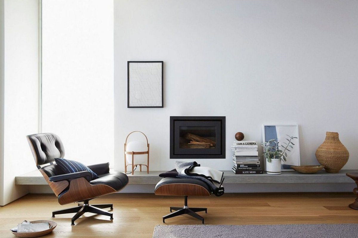 ⚡Limited time offer, buy 1 get 1 free 😍Eames Lounge Chair and Ottoman