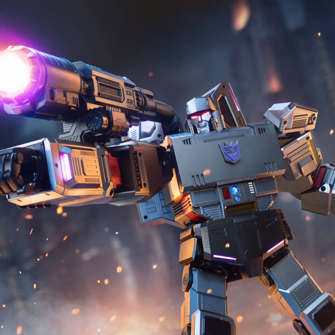 😍【Last day price reduction】Flagship Megatron Auto-Converting Robot