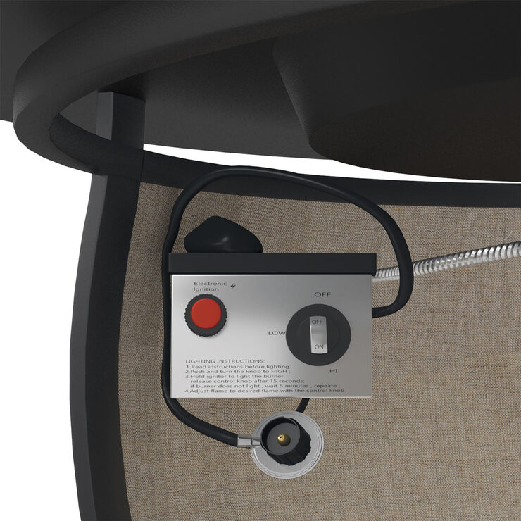 💥Limited Quantity💥—Agio Vermont 5-piece Fire Chat Set