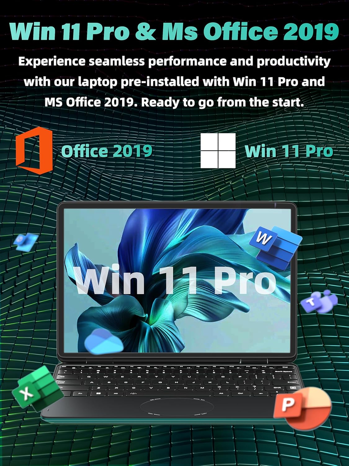 😘⏰【Limited Edition】【Only 7 left! Price will go back to normal once sold out】Svikou 11 Gray 2-in-1 Convertible Touchscreen Laptop, FHD (1920x1200) IPS Display, in tel N100 Processor, 16GB RAM 1TB SSD, Facial Recognition, Backlit KB, USB-C,Win 11 Pro for Students & Travel