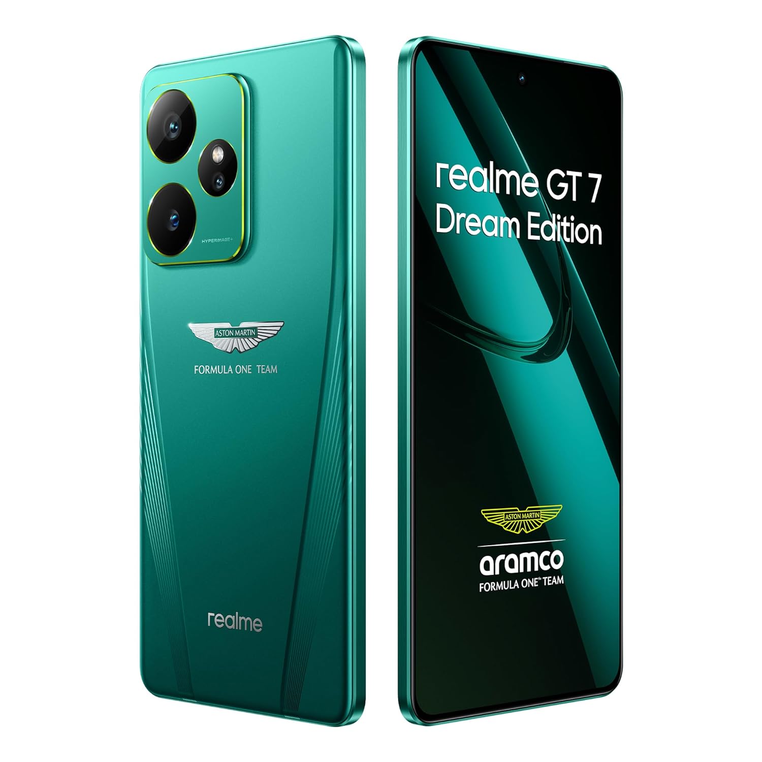 🔥Limited to 20 units, now only GH₵ 580🔥 realme GT 7 Dream Edition (Aston Martin Green,16GB+512GB) | Co-Designed with Aston Martin Aramco F1 Team | India’s 1st MTK D9400e | Strongest Battery Combo 7000mAh+120W | AI 4K 120FPS Travel Camera