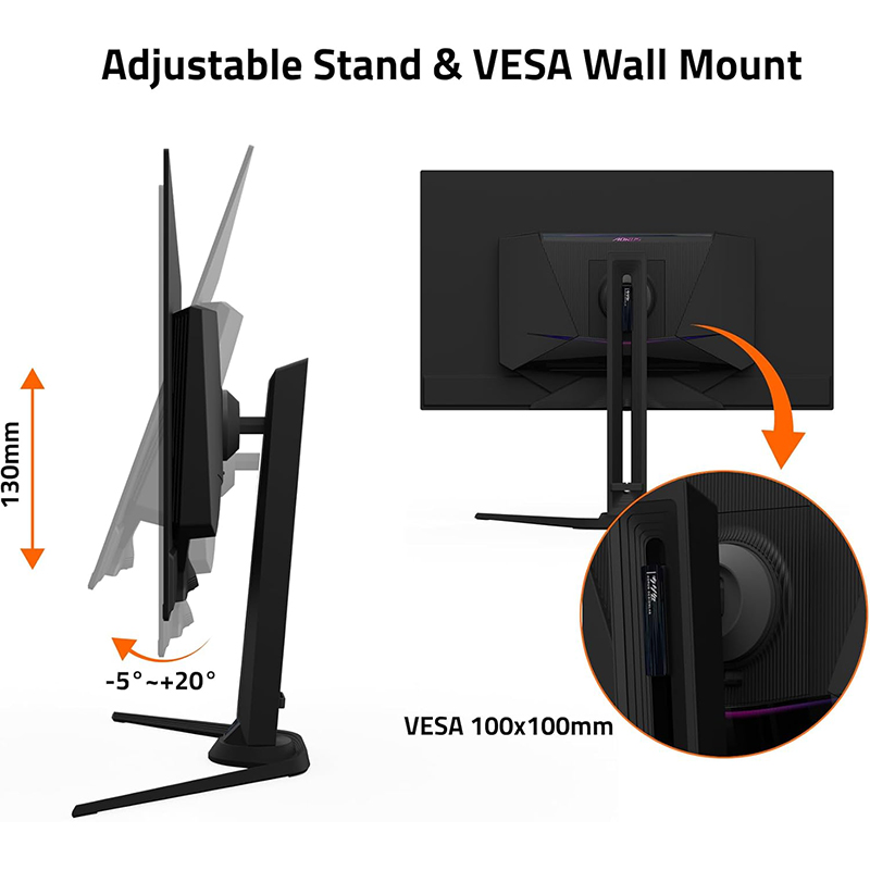 🤏 [Limited time sale] GIGABYTE - AORUS FO32U2-32 QD OLED Gaming Monitor - UHD 3840x2160-240Hz - 0.03ms GTG - AMD FreeSync Premium Pro - Type C KVM - HDMI, DP, Type C - Height Adjustable - Black